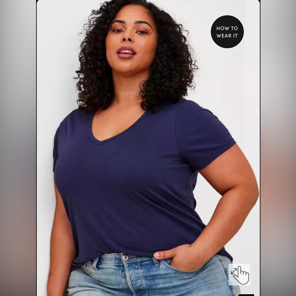 Torrid Girlfriend Jersey Classic Fit T-Shirt